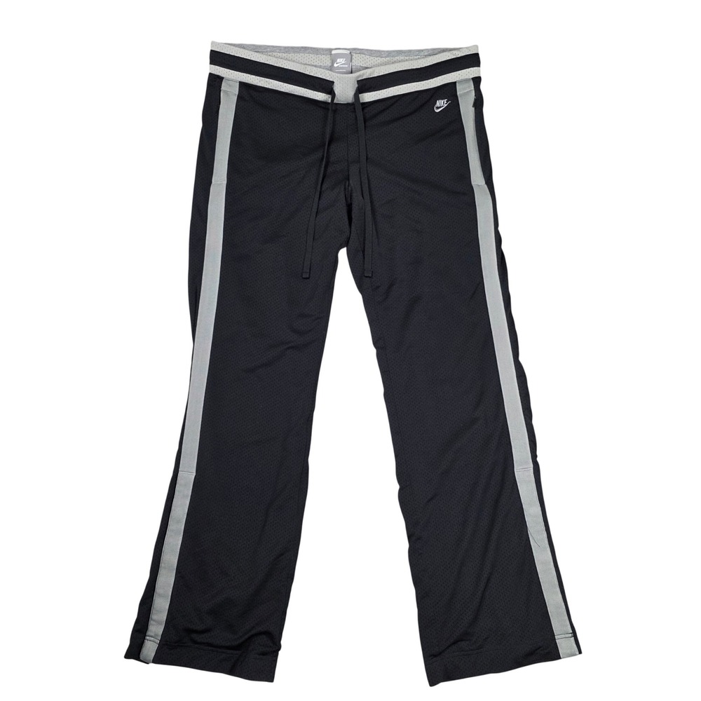 Nike Sportswear Mesh Track Pants Side Stripe Womens XL (16-18) Y2k Style Retro